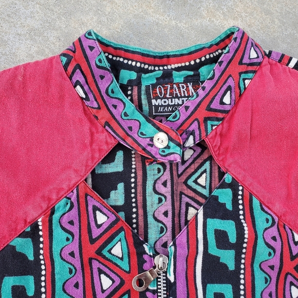 Ozark Tops Ozark Mountain Jean Company Western Cowgirl Cowboy Retro